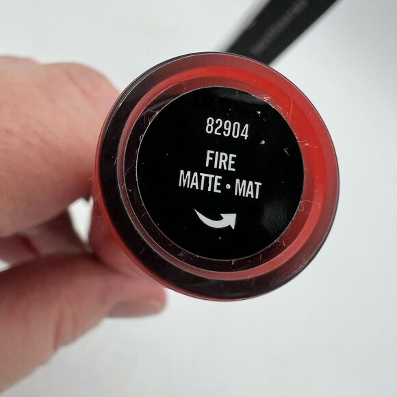 bareMinerals Statement Liquid Lipcolor FIRE Matte Full Size 4 ml NEW - Picture 3 of 6